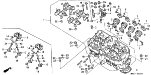  Головка цилиндров
