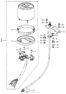 XL100 Спидометр