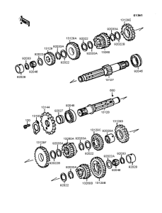 EL250 Трансмиссия