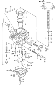 GZ250 Carburetor assy