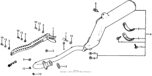 XL100S Muffler 81-85