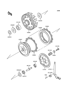 ZR400 Сцепление