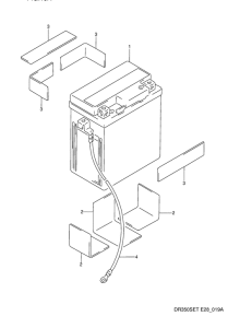 DR350 Аккумулятор
