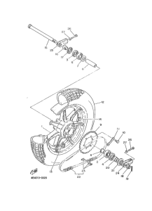 XS650 ﾘﾔﾎｲｰﾙ