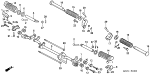 CM125C Ступень передачи
