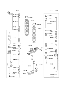 Передняя вилка