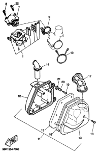 YQ50 Впускная система