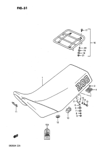 DR200 Пружина