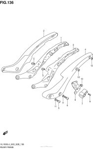VL1500B Rear Frame (Vl1500Bl4 E03)