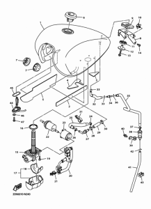 XVS950CU フユエルタンク