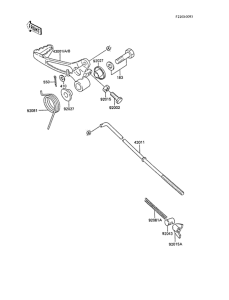 KX60 Педаль тормоза
