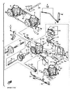 FZR600 Карбюратор