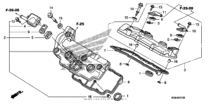 VFR1200F (DCT) Крышка головки цилиндров
