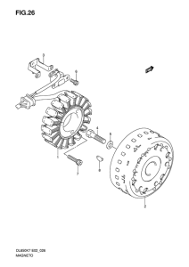 DL650 (ABS) Зажигание