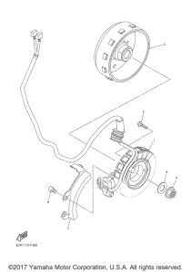 WR250F Генератор