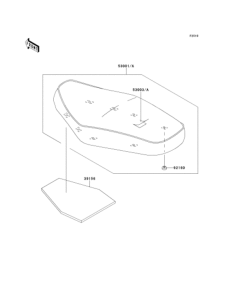 EJ650 Сиденье
