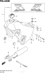  Fuel Tank (Dr-Z400Sml7 E28)