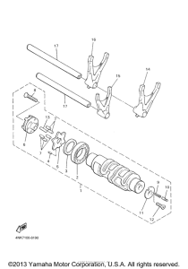 XVZ1300ATM Копирный вал