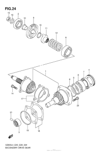 VZ800 Secondary Drive Gear