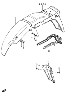 ZR50 Заднее крыло