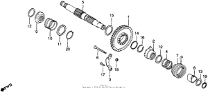 XR250 Кик стартер