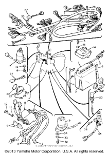 XJ550RH Электрика