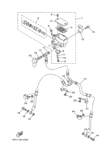 XV17PCSC Главный тормозной цилиндр