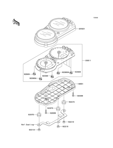 ZX900 Приборы