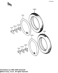 KZ250 Покрышки