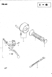 GS450 Left handle switch