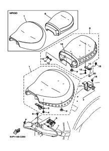 XV1700AT XV17ATS Пружина