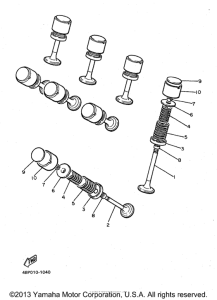 XJ600SK Клапана