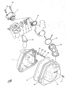 YN50R Впускная система