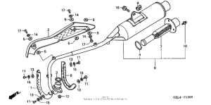XR50R Глушитель