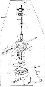XR75 Карбюратор