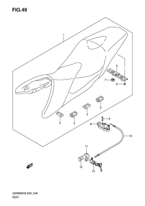 GSR600 Пружина