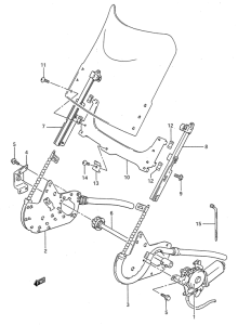GSX1100 Power screen
