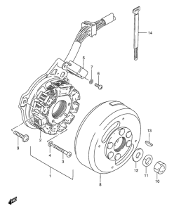 GS125 Зажигание
