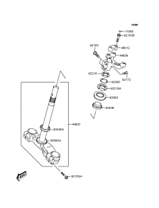 SC250 アンダ ブラケツト