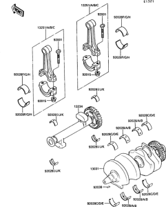 EN450 Коленвал