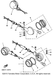 RZ350L Поворотники