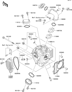  Головка цилиндров