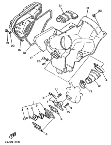 DT50MX Впускная система