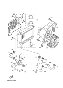 XF50 ﾗｼﾞｴﾀ & ﾎｰｽ