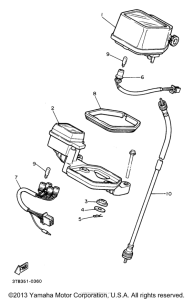 XT600EE Приборы
