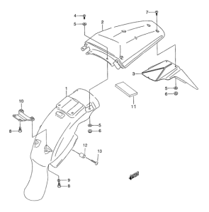 SMX50 Заднее крыло