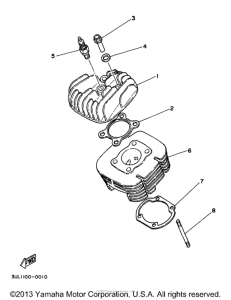 RT100K Головка цилиндров