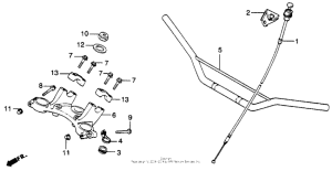 XL250S Handlebar 78-81