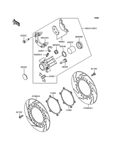 ZL400 Передние тормоза