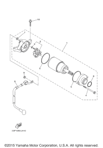 XT1200Z Стартер